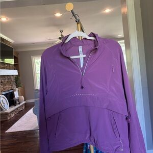 Lululemon Athletica Lavender Zip Pullover